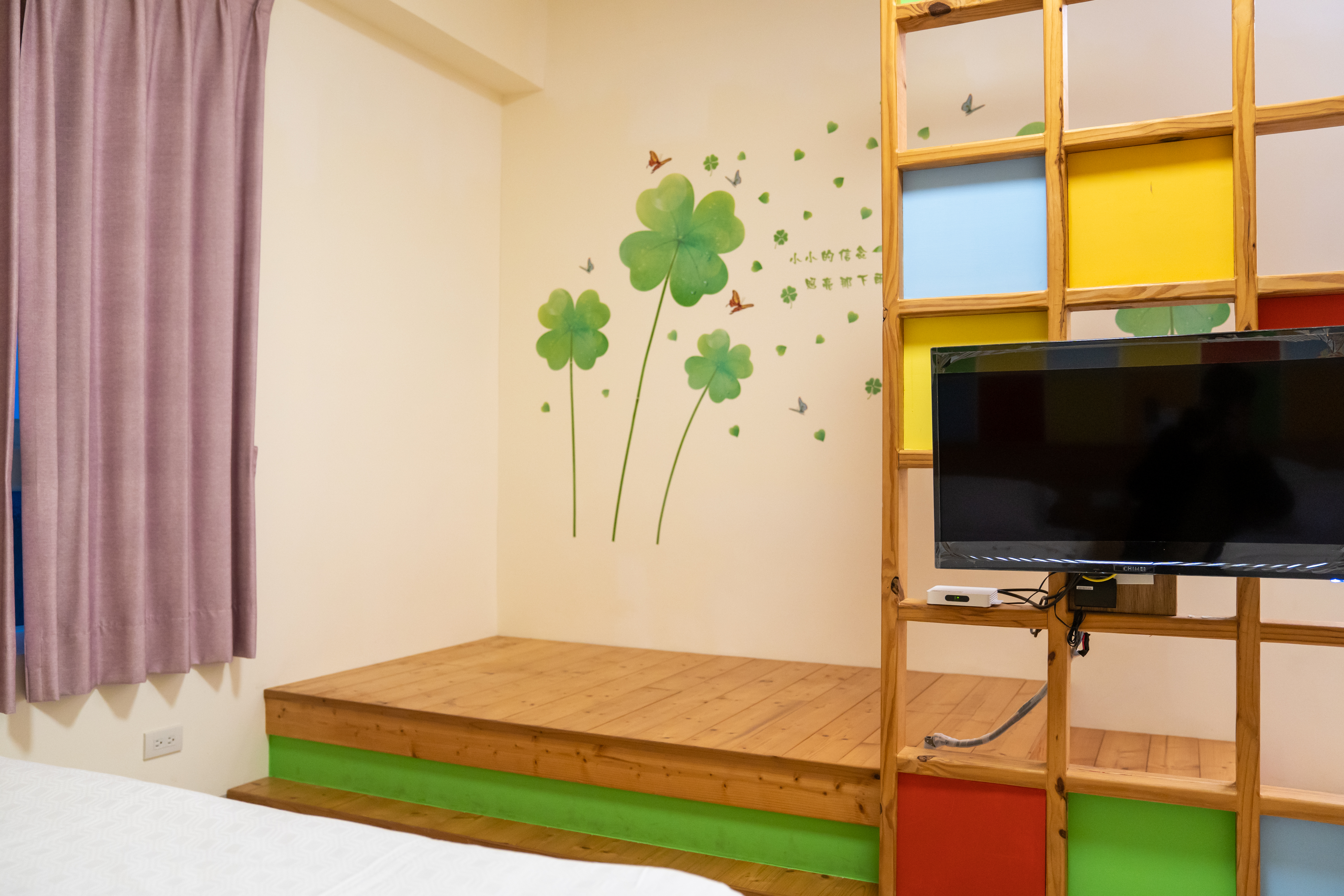 澎湖旅遊-蘋果綠四人房